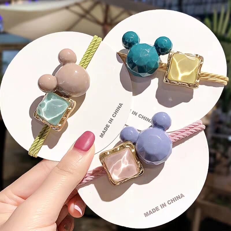 Cột tóc đá Mickey xinh xắn (Nhiều màu)