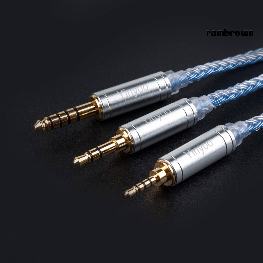 Dây Cáp Tai Nghe Mạ Bạc Mmcx / 2pin / Qdc 16 Lõi