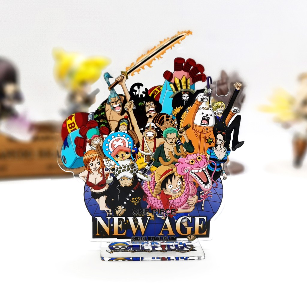 Mô hình nhân vật phim hoạt hình One Piece bằng acrylic độc đáo