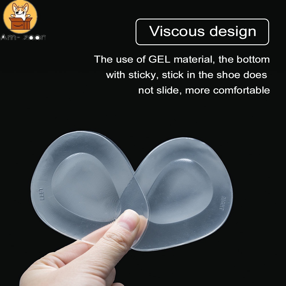 Bộ 2 Miếng Silicone Lót Giày Cao Gót Chống Trượt