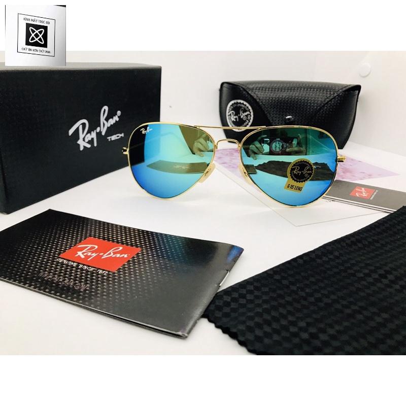 Kính Mắt Thời Trang Nam RTG01  unisex Mắt Thuỷ tinh Tráng Gương