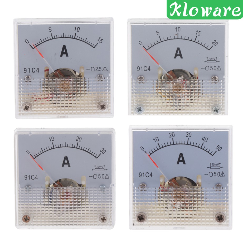 Bảng Đồng Hồ Đo Dòng Điện DC Amp