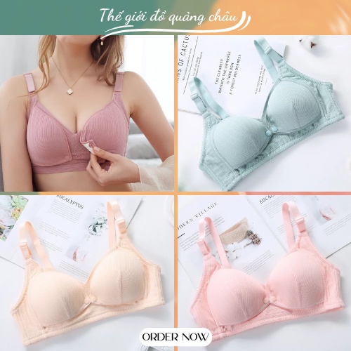 Áo Lót Cài Nút Trước Tiện Lợi Cho Mẹ Chăm Sóc Bé (AB9)