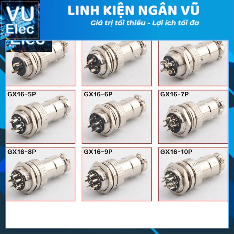 Bộ Jack GX16 2P-10p