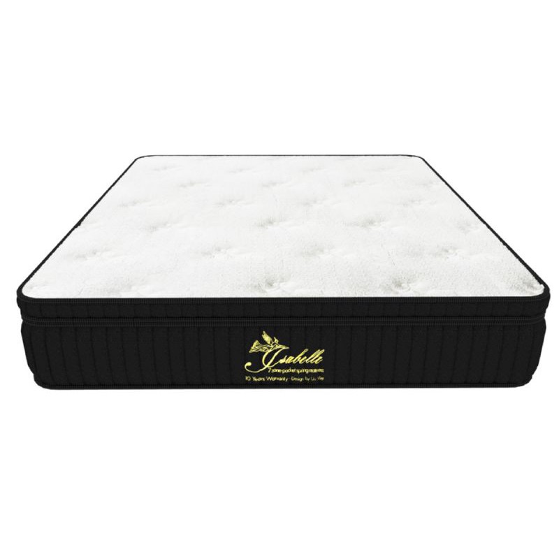 Nệm lò xo túi Isabelle 7 vùng Ưu Việt – Pillow Top Memory Foam