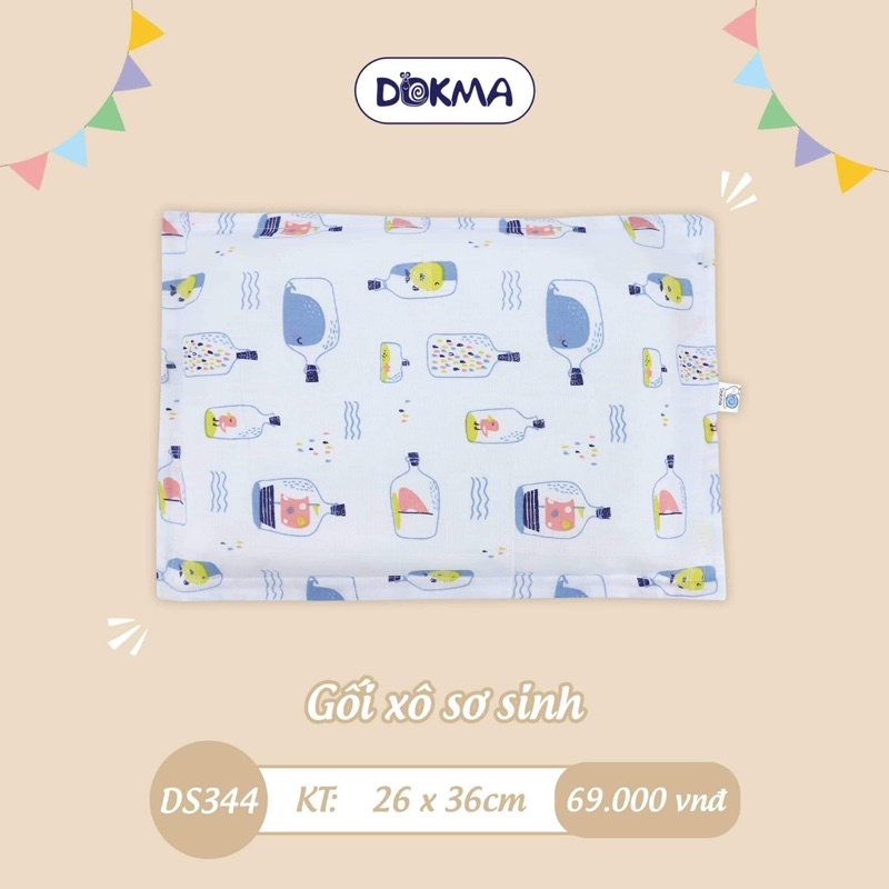 Gối xô sơ sinh Dokma cho bé