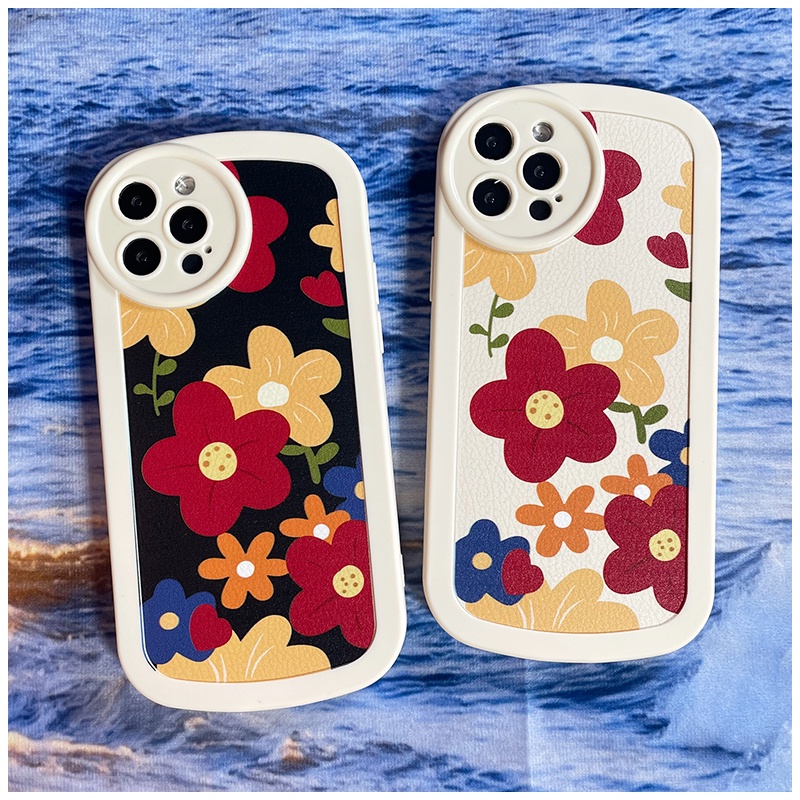 FOR OPPO A58 A17K A57 A77S A39 A37 RENO 7 8 REALME C55 6 PRO 7i 9i C35 C31 C25 C21Y C20 C17 C15 C12 C11 Couple oval soft case