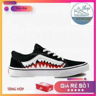 Giày thể thao nam nữ vans   cá mập răng cưa thời trang giá rẻ vietmax86