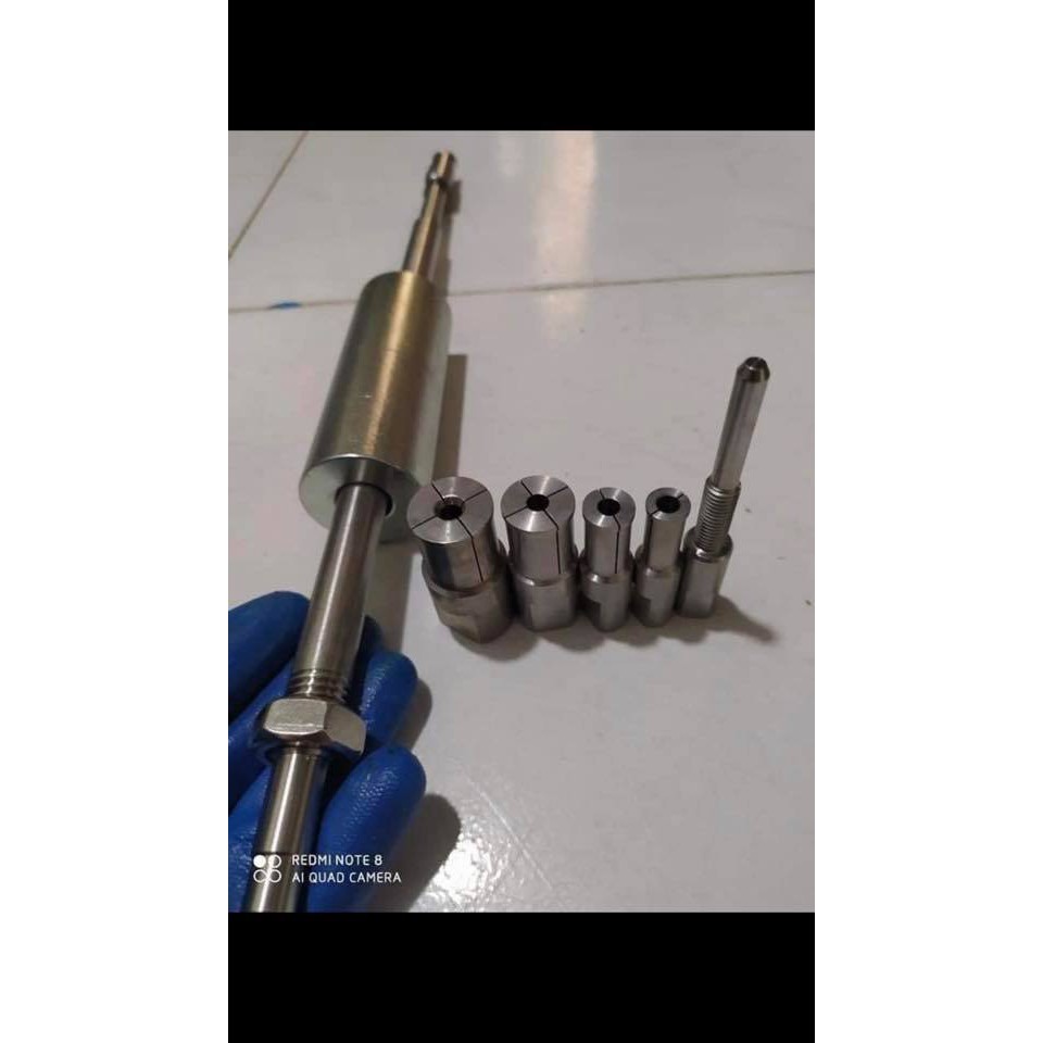 Cảo giật bạc đạn xe máy 6 đầu 100% Inox (vam bi láp, tháo vòng bi bánh xe)