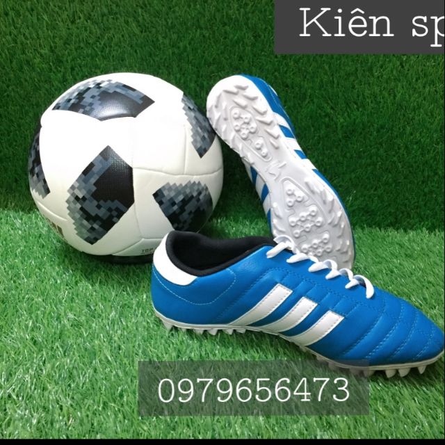 Giày Copa 3 Sọc - Khâu Kín Đế - Tặng Tất