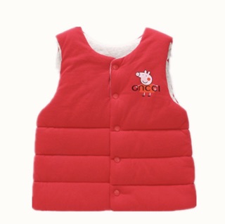 Áo gilê cotton mặc 2 mặt