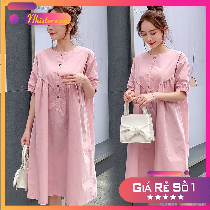 Đầm bầu công sở thời trang hàn quốc