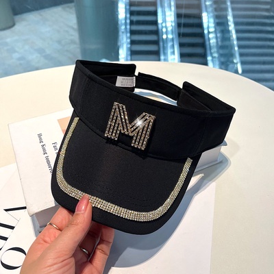 Mũ Lưỡi Trai Nửa Đầu Chống Nắng Thêu Chữ Thời Trang Cho Nam Và Nữ