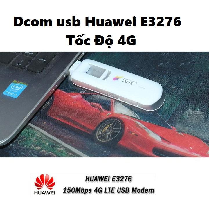 Dcom 3G 4G Huawei E3276 Siêu Sóng, Đa Mạng Dùng Bền Thiết Kế Sang Trọng Hỗ Trợ Chạy Quảng Cáo Chạy tools | WebRaoVat - webraovat.net.vn