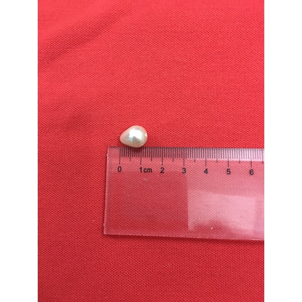 60 Hạt trai Đài Loan giọt nước nguyên liệu handmade KT 10mm