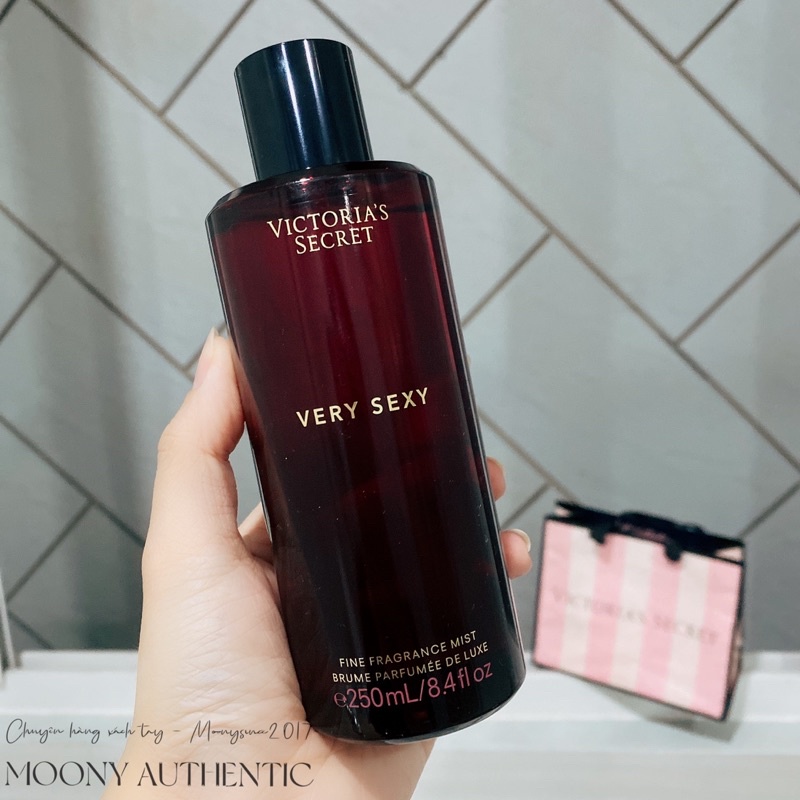 (Mẫu mới nhất )Xịt Thơm Body mist Victoria’s Secret Very Sexy Fragrance Mist 250ml - 75ml