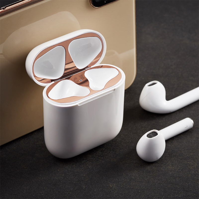 Vỏ Bọc Hộp Sạc Tai Nghe Không Dây Airpods 3 Bằng Kim Loại