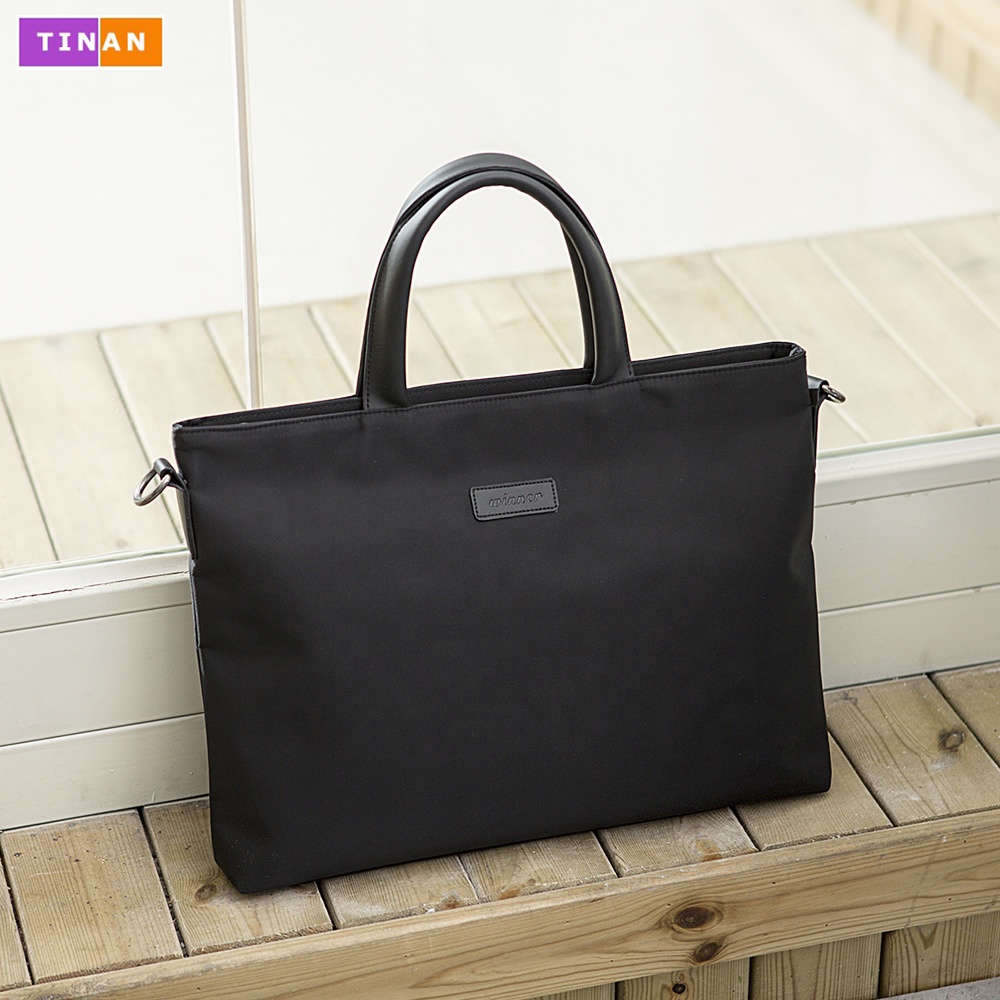 Túi Xách Đựng Laptop, Macbook 13-14 Inch LOGO, Chống Thấm Nước, Có Quai Đeo Tiện Lợi