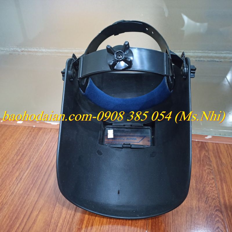 Mặt nạ Hàn đội đầu 2 lớp kính Model 633P-  Hàng thật, có sẵn