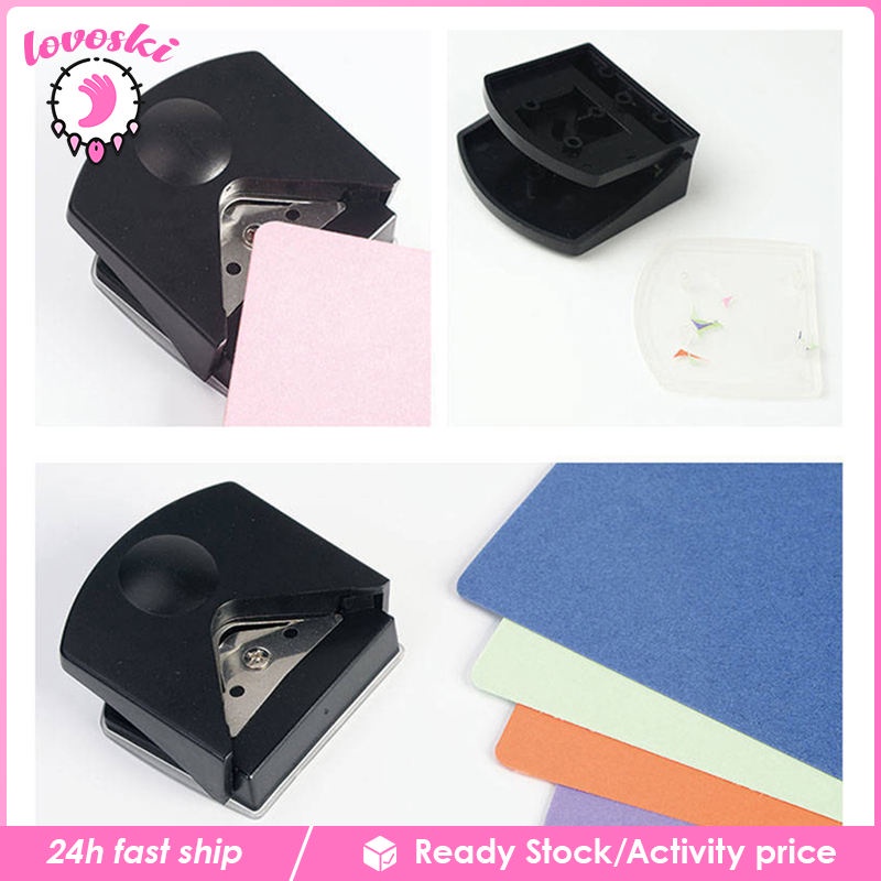 [Lovoski] Dụng Cụ Cắt Góc Tròn Di Động Cho Thiệp Mời Sổ Tay