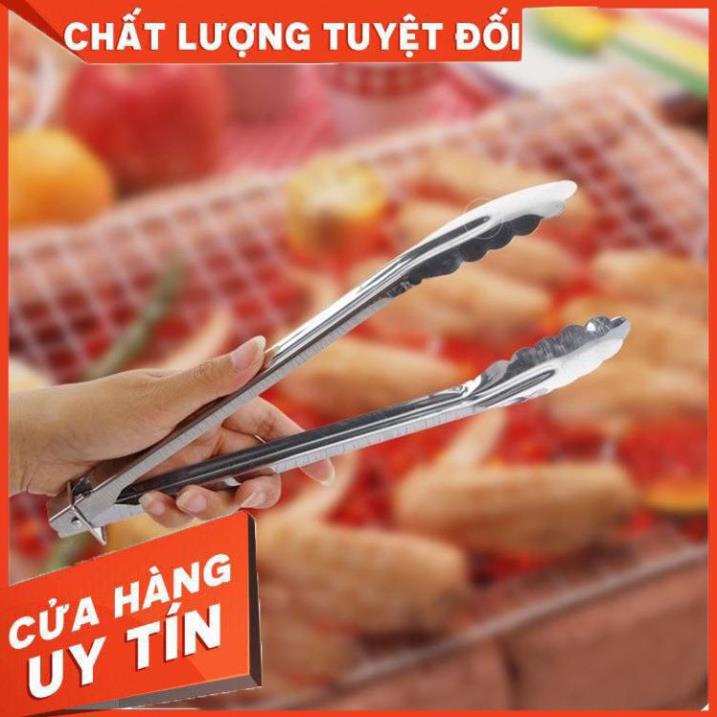 (Video Clip)  Kẹp Inox Gắp Thức Ăn , Gắp Đá , Gắp Đồ Nóng