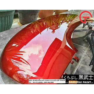 SƠN XỊT SAMURAI MÀU ĐỎ CANDY Y138*
