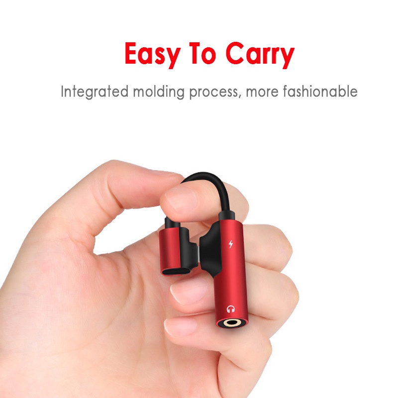 Bộ Chuyển Đổi Giắc Cắm Type-C Sang 3.5Mm 2 Trong 1 Cáp Chuyển Đổi Âm Thanh Tai Nghe Cáp Aux Tai Nghe Loại Usb C Cho Samsung Xiaomi Macbook