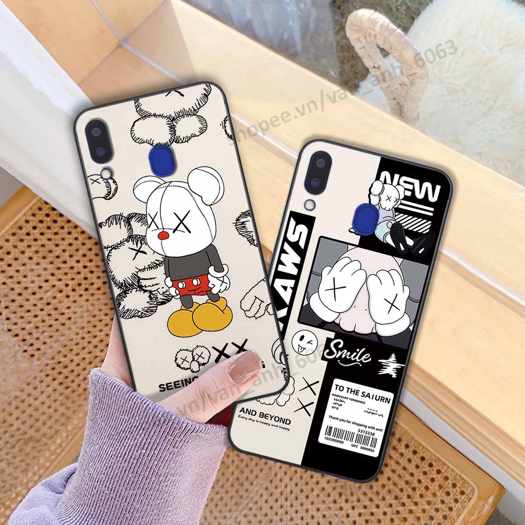 Ốp Samsung M20 / M30 be@r brick mars thời trang, ốp lưng điện thoại viền dẻo siêu chất
