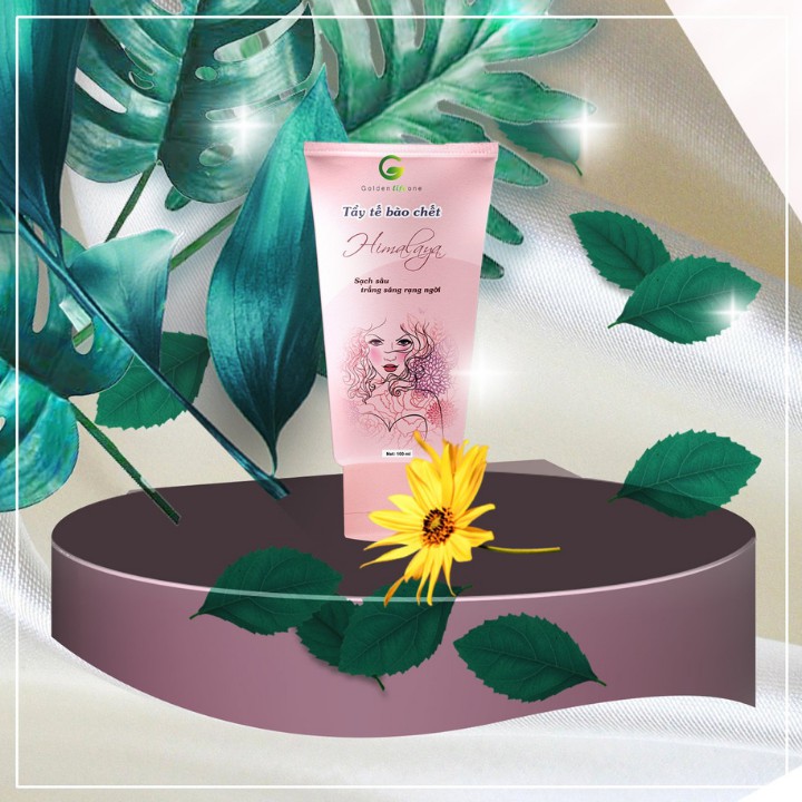 [Chính hãng] Tẩy tế bào da chết chiết suất muối hồng Himalaya