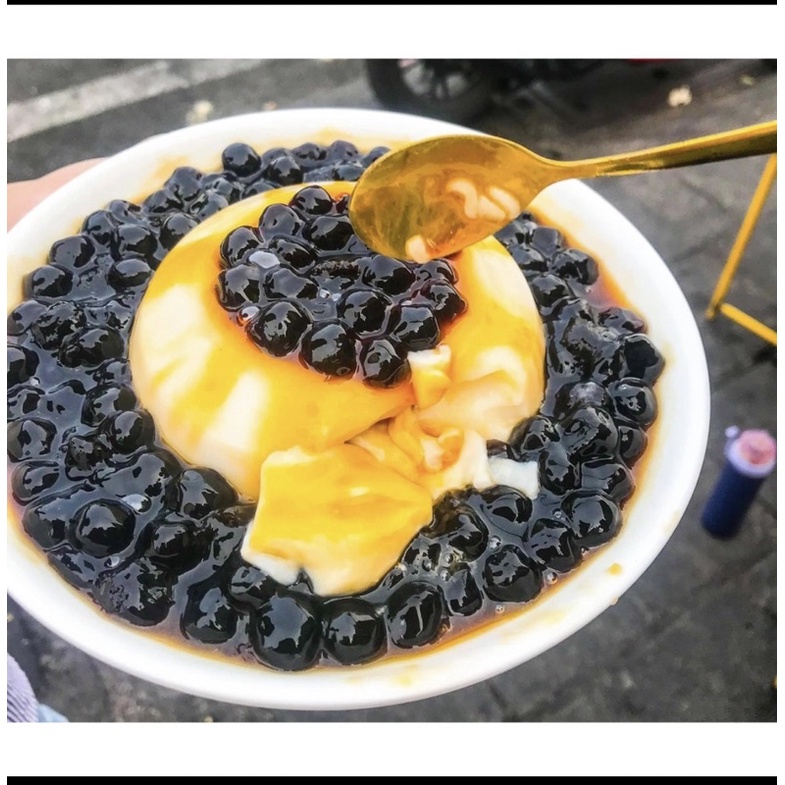 Trân Châu Đường Đen Sét Nguyên Liệu Sỉ