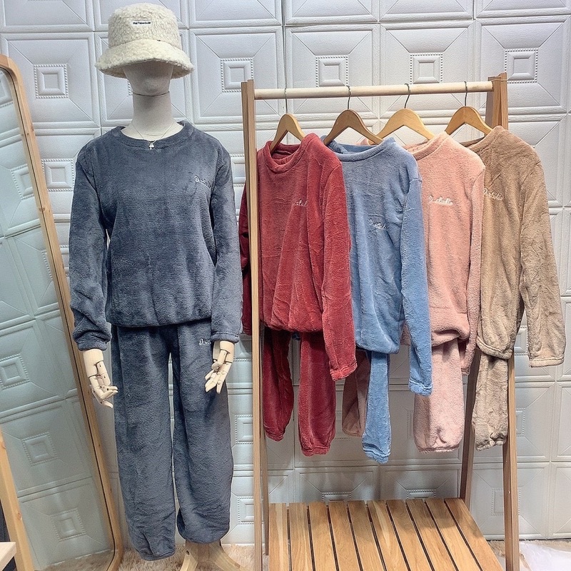 Bộ Lông D. studio Bộ ngủ lông tàu