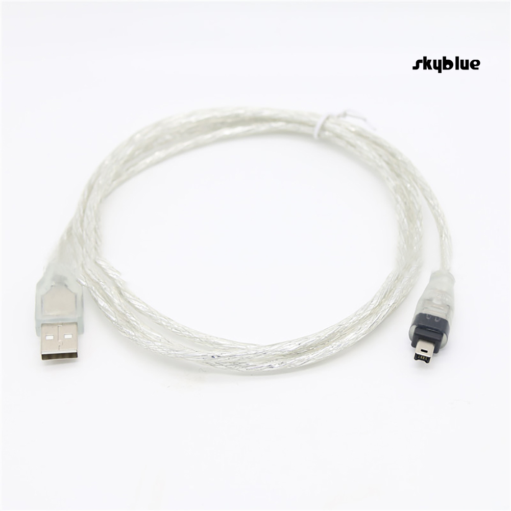 Dây Cáp Chuyển Đổi 1.5m Usb Sang Ieee 1394 Firewire 4 Pin Cho Iphone