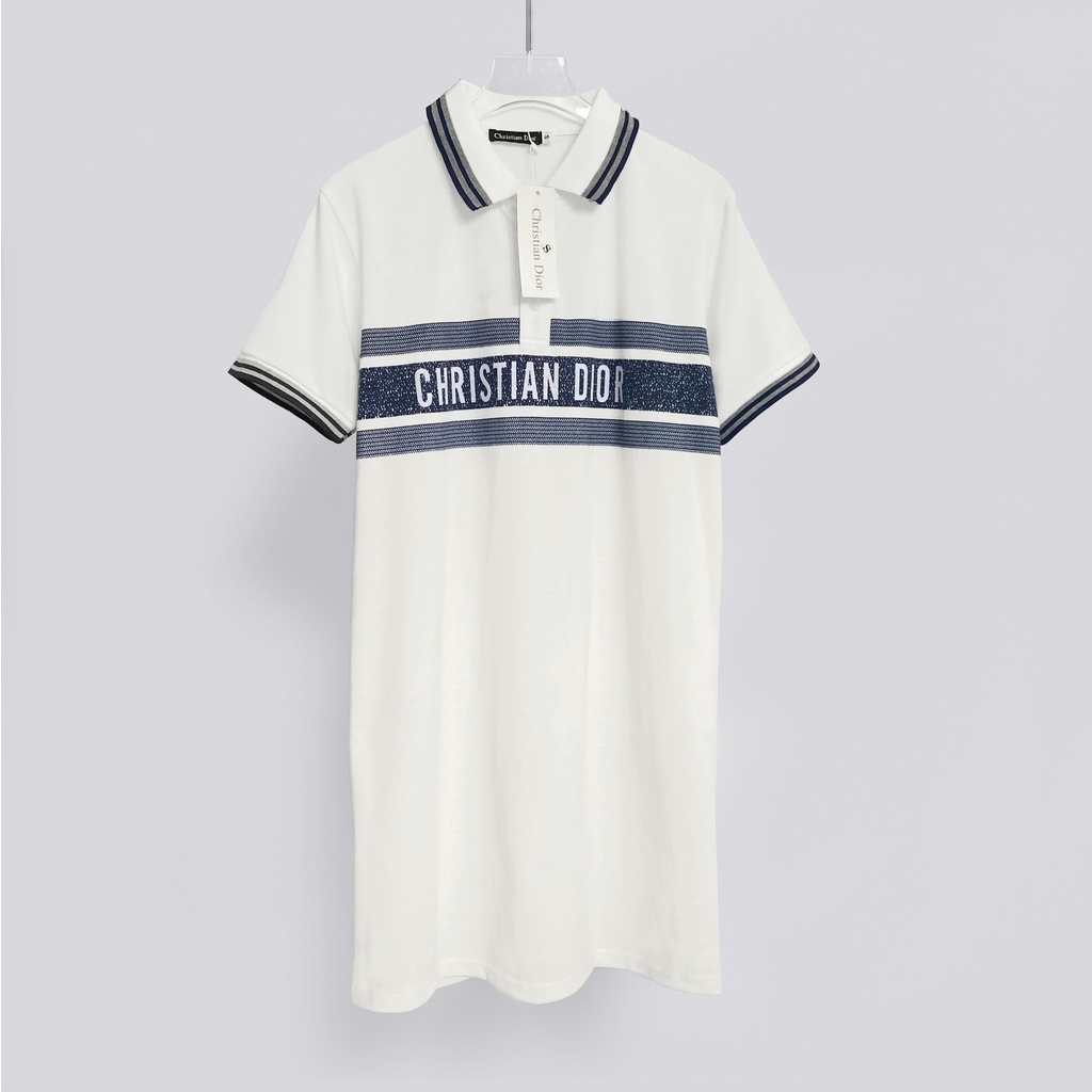 Đầm Suông Polo Di.or Hàng VNXK, Chuẩn Form, 100% Cotton Mềm Mịn Thoáng Mát