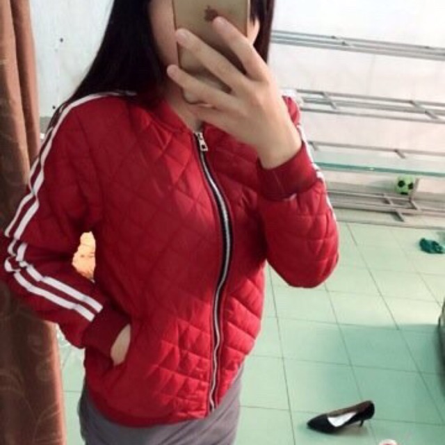 Áo phao cổ bomber