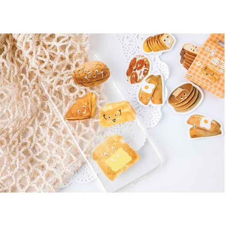 Bộ 46 Sticker Bánh Ngọt Hàn Quốc dán trang trí E79