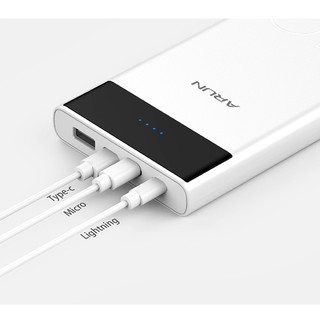 Sạc dự phòng Arun J128 12000mAh