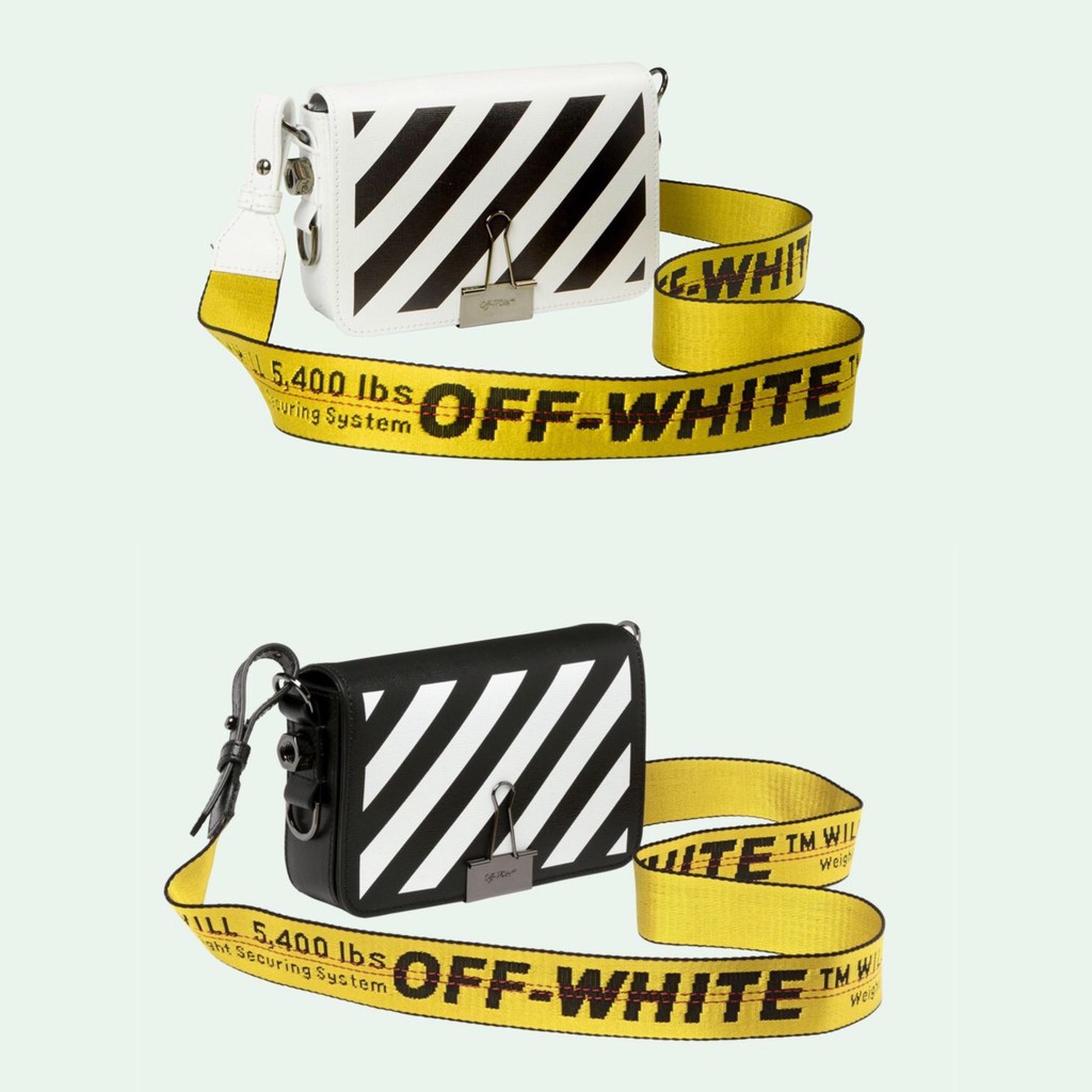 OFF-WHITE  BAG - Túi Oblique Stripes Mini