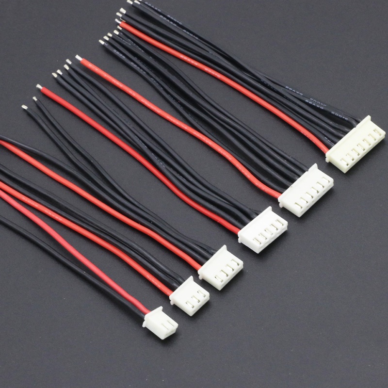 Set 10 Dây Cáp Sạc Pin Lipo 2S1P 3S1P 4S1P 5S1P 6S1P JST-XH JST XH