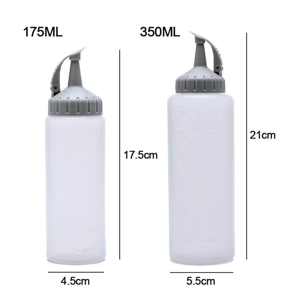 Set 2 Chai Nhựa Đựng Dầu Ăn / Nước Sốt Có Nắp Đậy Tiện Dụng Cho Nhà Bếp