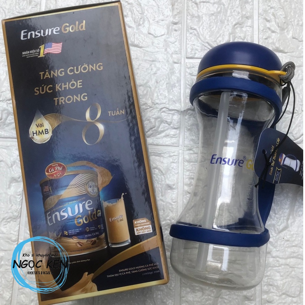 Bình nước thể thao cao cấp Ensure 600ml – Ngọc Ken Shop