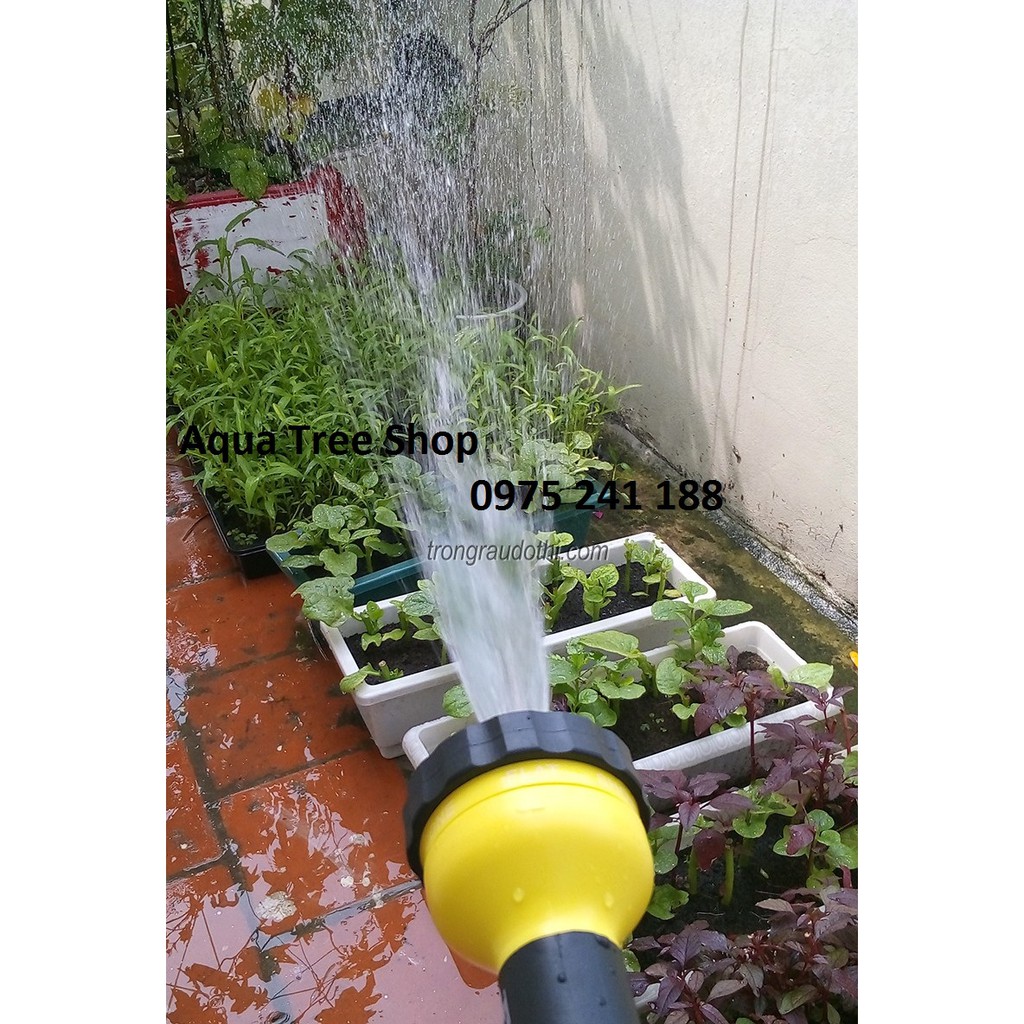 Vòi tưới cây Bosi 6 tùy chỉnh phun tưới (không bao gồm dây)