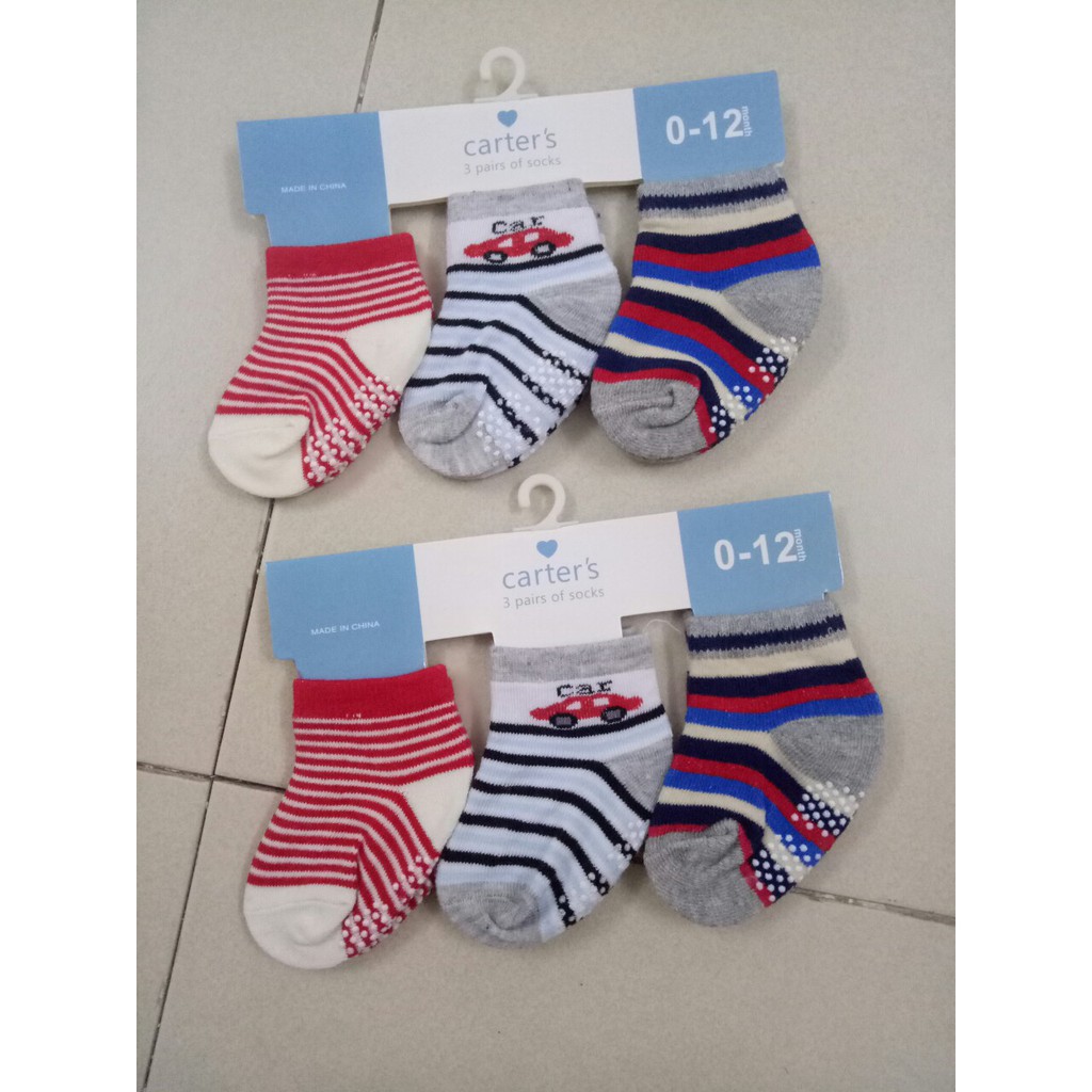 [ Gía siêu rẻ ] SET 3 TẤT SƠ SINH CARTER'S