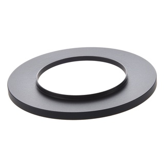 2Pcs Camera Lens Filter Step Up Ring 49mm-77mm/58-77mm Adapter Black