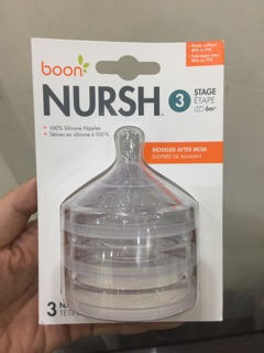 Núm BOON NURSH fast flow (bộ 3 cái - có tách bán lẻ)
