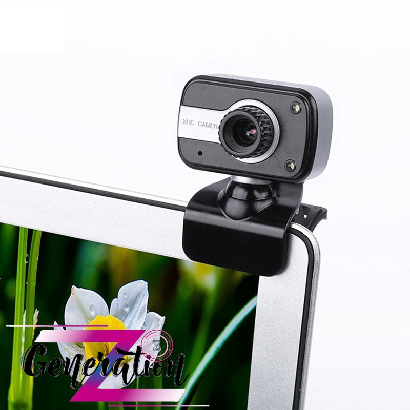 Webcam có mic hỗ trợ video HD dùng được học online, gọi video có chân kẹp không cần cài đặt phù hợp tất cả các win