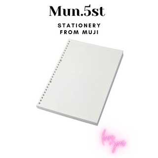 Giấy đục lỗ sẵn size B5 6mm Muji 26 lỗ 200 tờ