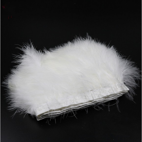 Dây Ruy Băng Lông Vũ 1 Yard 6-8inches Dùng Để Trang Trí Tiệc Cưới