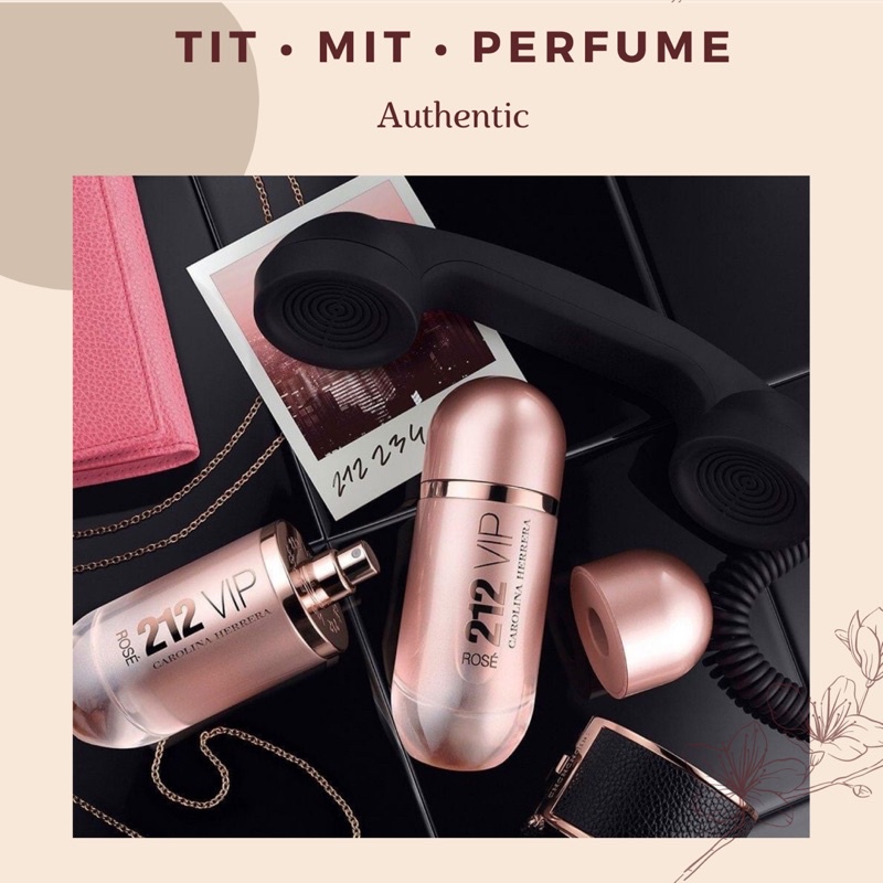 Mẫu thử nước hoa carolina herrera 212 vip rose 10ml dạng xịt