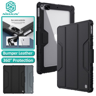 Bao da Nillkin trượt bảo vệ camera iPad Mini 6/ Pro 11 2020, 2021/ Air4 10.9/ Gen 7/Gen 8 9 10.2 Bumper Leather Case Pro