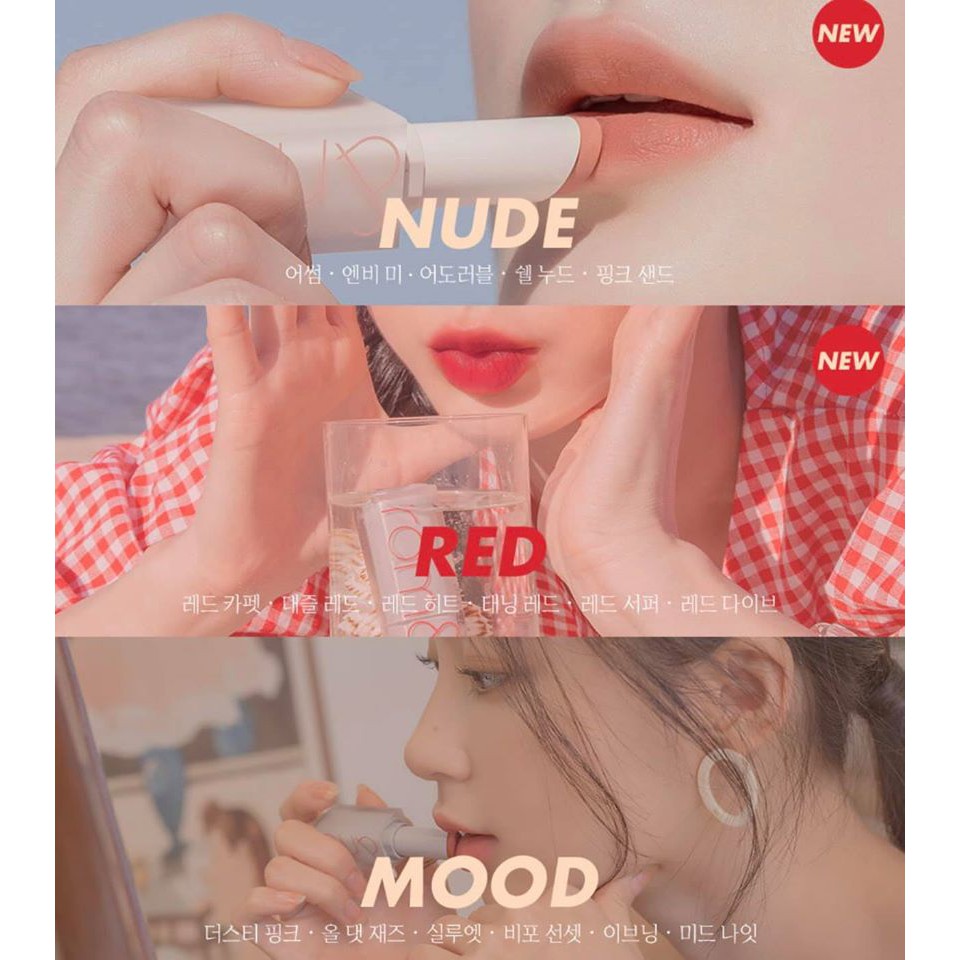 Son Thỏi Lì, Lên Màu Siêu Xinh Romand New Zero Matte Lipstick